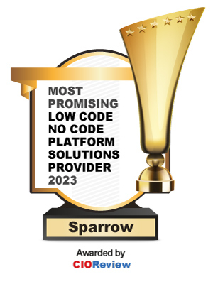 Most Promising Low Code No Code Platform Solutions Provider of 2023 by CIOReview